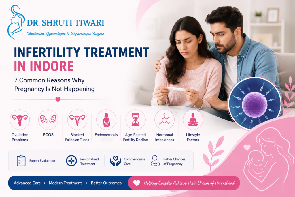 Infertility Treatment in Indore: 7 Common Reasons Why Pregnancy Is Not Happening – Dr. Shruti Tiwari